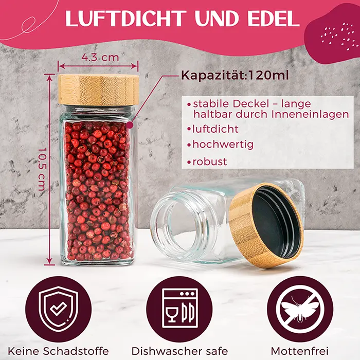 Gewürzdosen von Happy Lemuro
