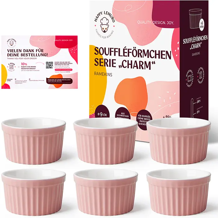 Souffle Förmchen von Happy Lemuro