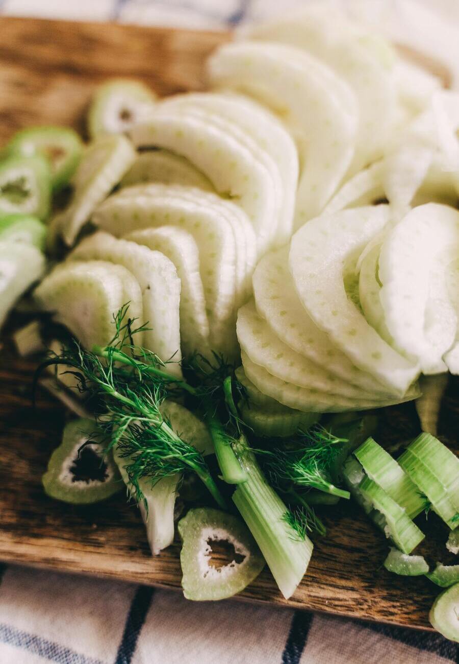 Fenchel Scheiben