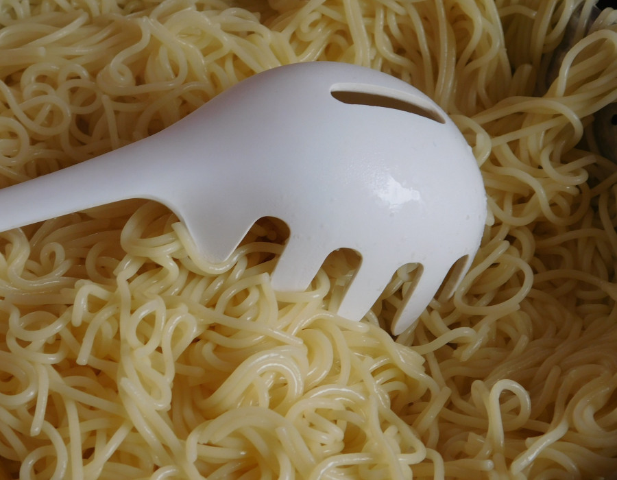 Gekochte Spaghetti