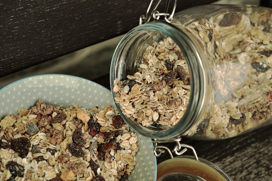 Geröstetes Müsli