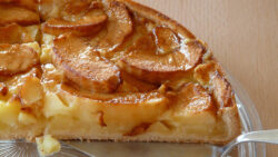 Karamellisierter Apfelkuchen