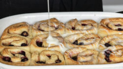 Kirschschnecken Glasur