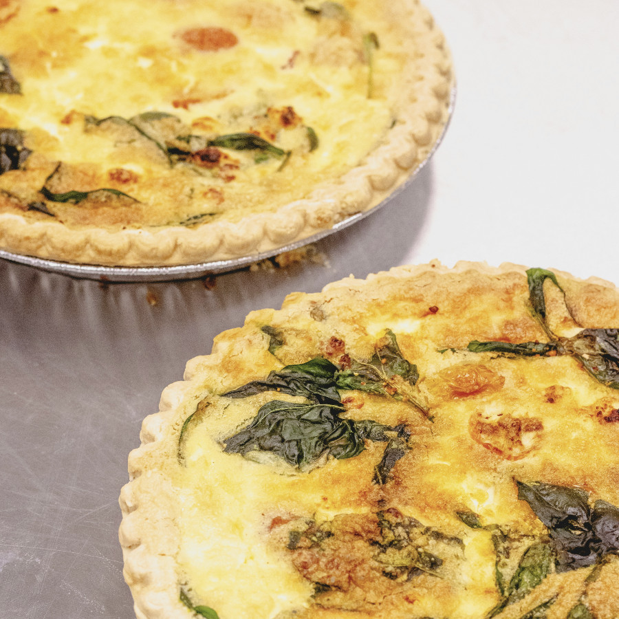 Mini-Quiches Spinat Feta