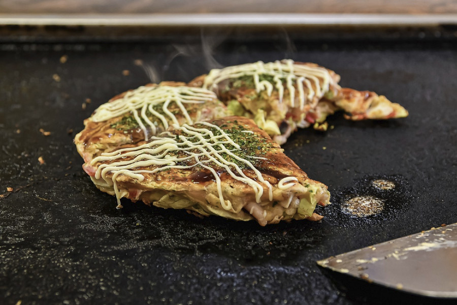 Okonomiyaki braten