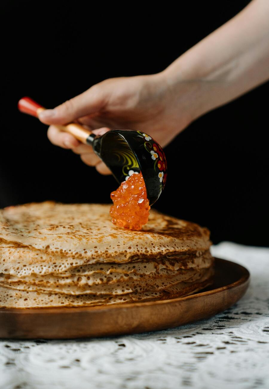 Russische Blinis