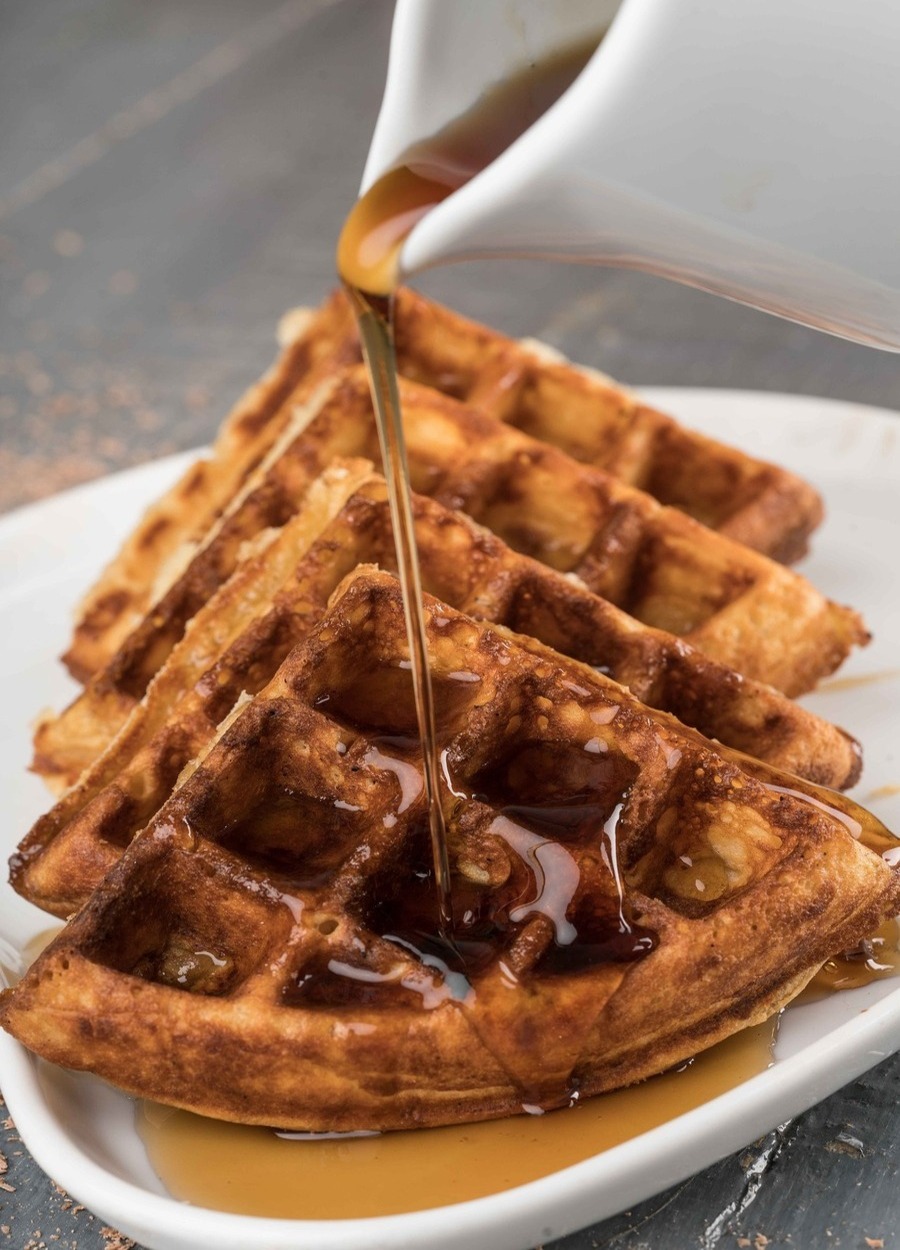Waffeln Honig